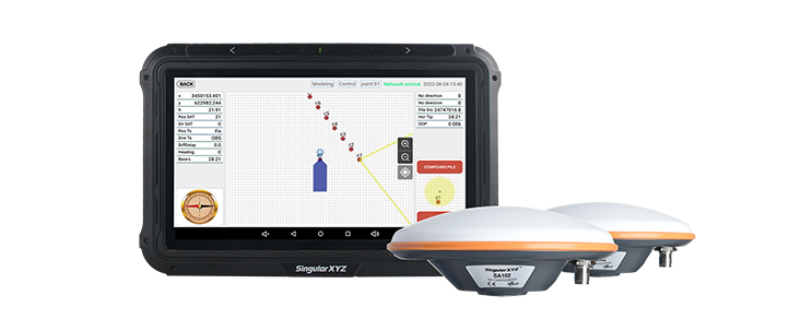 Máy định vị GNSS SingularXYZ SV100 Dual